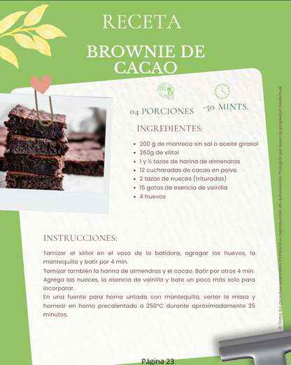 260 recetas saludables sin azúcar para comer mejor sin esfuerzo
